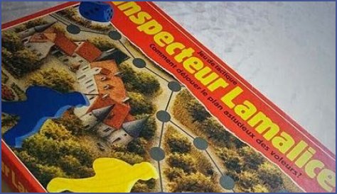 INSPECTEUR LAMALICE (Inspector Higgins) BOARD GAME Ravensburger 1988 for Sale